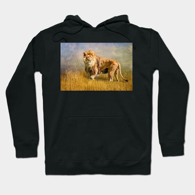 King of The Serengeti Hoodie by Tarrby